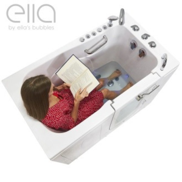 Ella Acrylic U Shape Outswing Door Walk In Tubs X