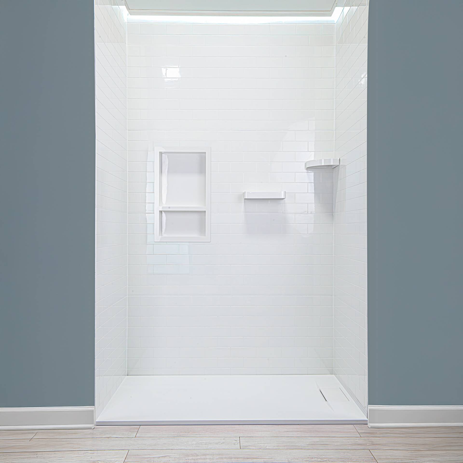 Shower Wall Panels 12 Piece SMC 36″ x 60″ x 96″ - Shower Wall Panels 12 Piece niche acrylic shelf | Shower Wall Panels 12 Piece SMC 36″ x 60″ x 96″ - Shower Wall Panels 12 Piece niche acrylic shelf |