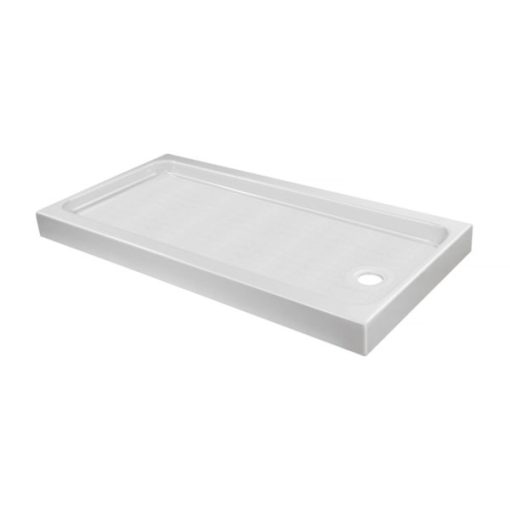 Rectangular Textured Acrylic Shower Base - rectangular textured acrylic shower base |