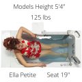 Petite Acrylic Walk-in Tub – 28″w X 52″l (71cm X 132cm)