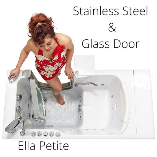 Petite Acrylic Walk-in Tub – 28″w X 52″l (71cm X 132cm)