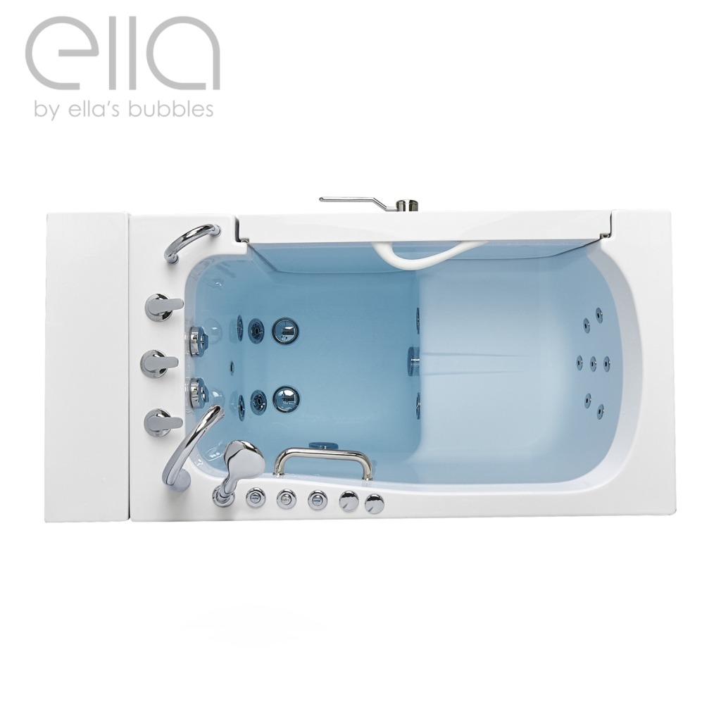 Transfer32 Wheelchair Accessible Walk-in Bathtub – 32″w X 52″l (81cm X 132cm)