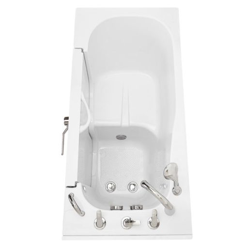 Transfer60 Outward Swing Door Wheelchair Accessible Acrylic Walk-in Bathtub – 30″w X 60″l (76cm X 152cm)