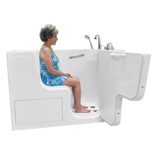 Transfer60 Outward Swing Door Wheelchair Accessible Acrylic Walk-in Bathtub – 30″w X 60″l (76cm X 152cm)