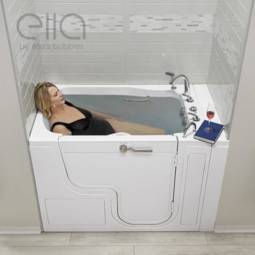 Transferxxxl Outward Swing Door Wheelchair Accessible Acrylic Walk-in Bathtub – 36″w X 55″l (91cm X 140cm)