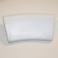 Removable Rubber Back Rest In White With 2 Suction Cups