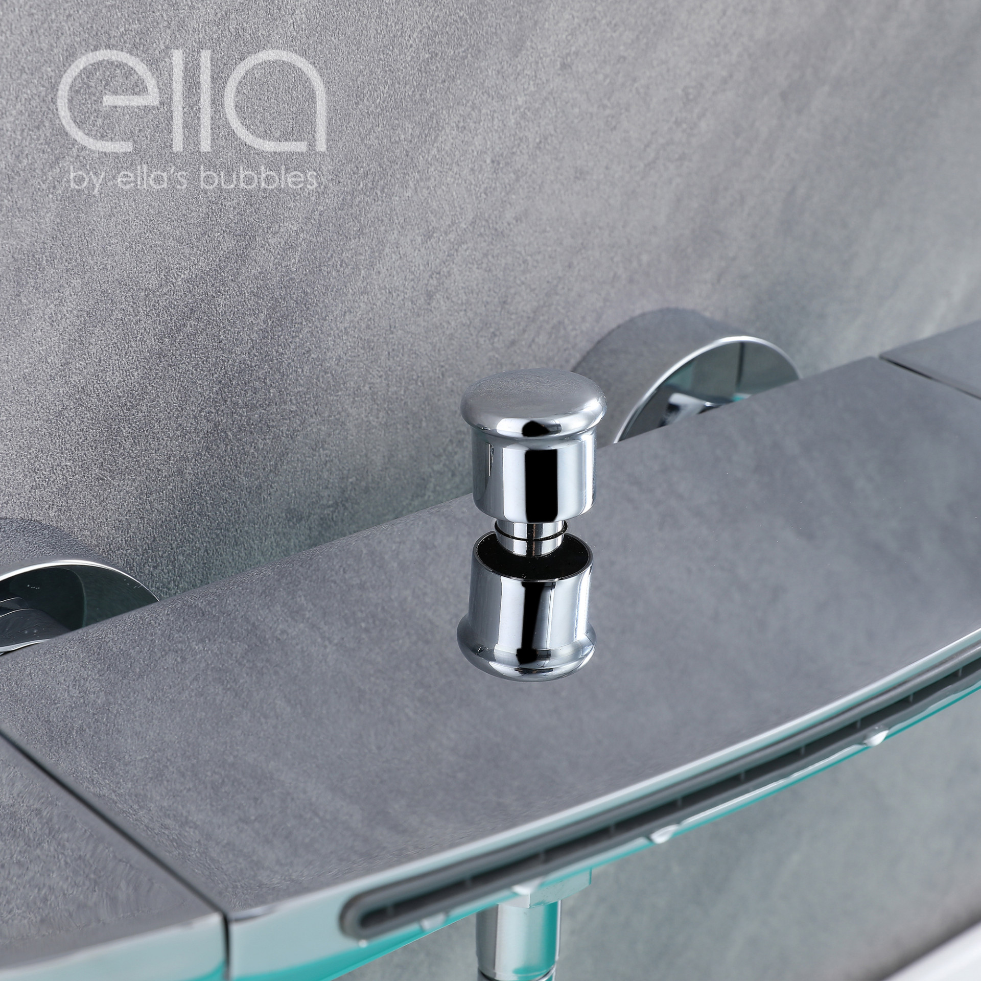 Waterfall Bathtub Faucet Wall Mount with 24" Slider and Hand Held Shower - DT9A6024 |